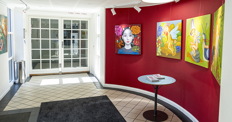 Husets foyer og ankomstområde. Foto: Kenneth Jensen.